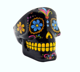 Black Day of the Dead Ashtray